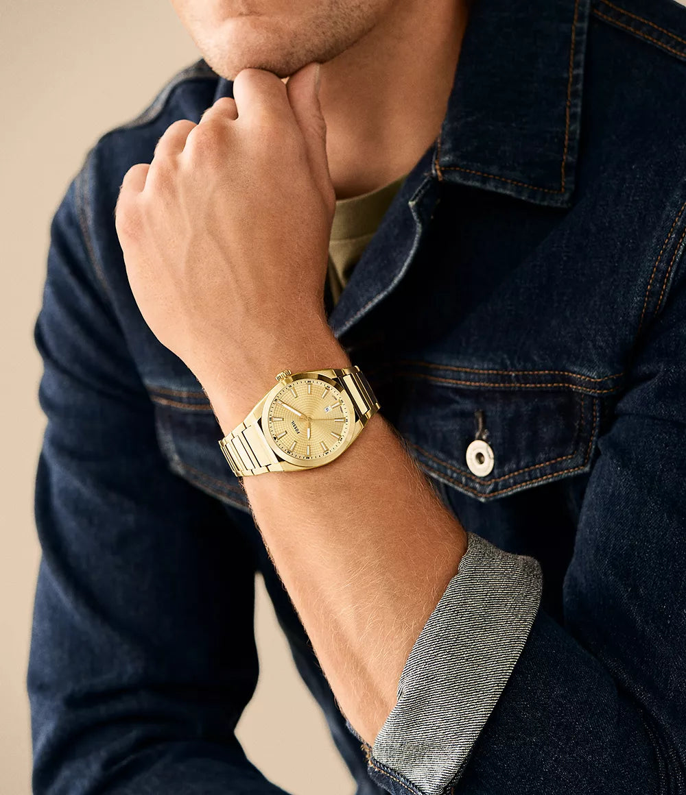 Fossil Everett de hombre pulsera de metal 42 mm – FS5965