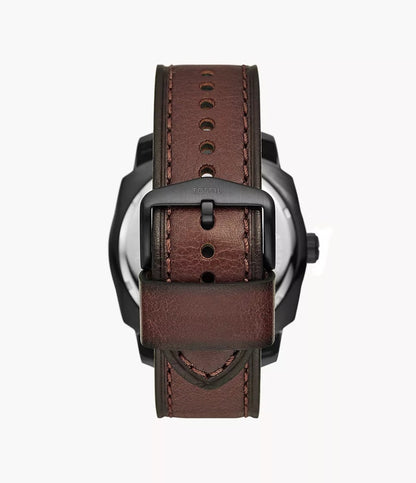 Fossil Machine para caballero pulsera de piel – FS5972