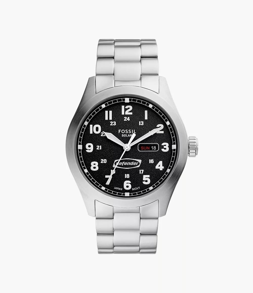 Fossil Defender para hombre pulsera de metal – FS5976