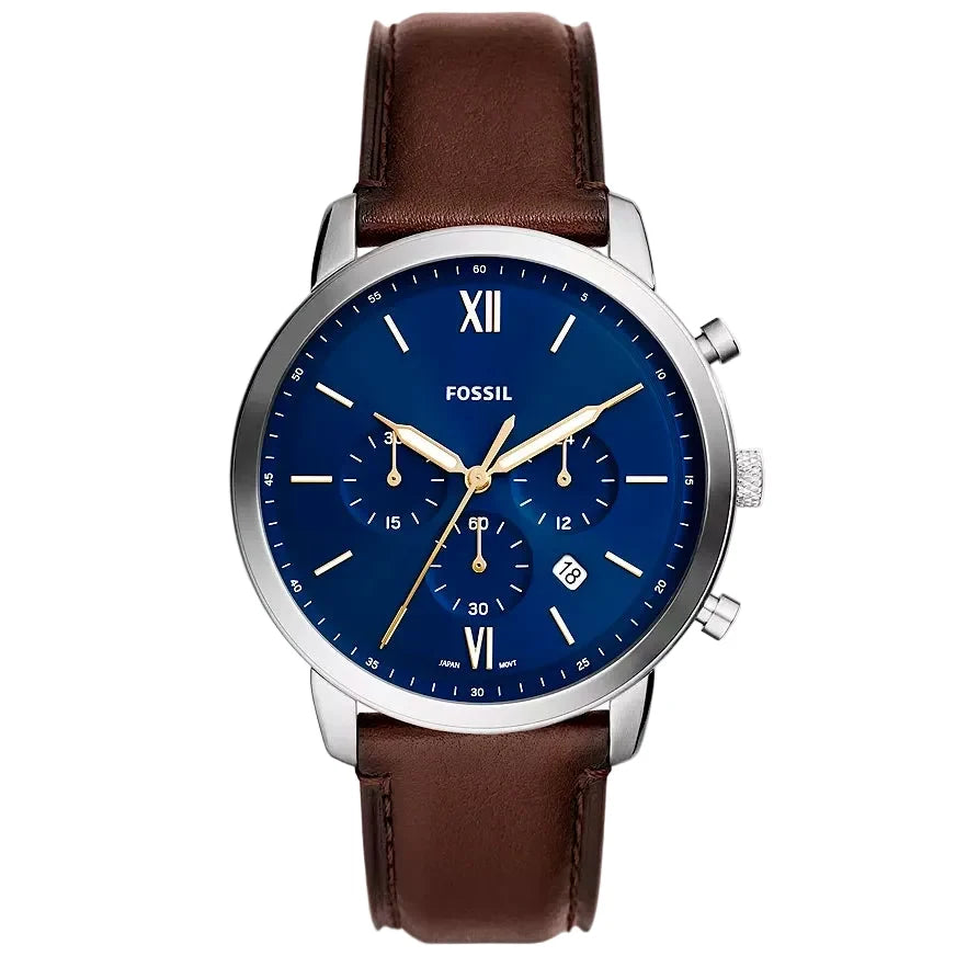 Fossil Neutra de hombre correa de piel – FS6018