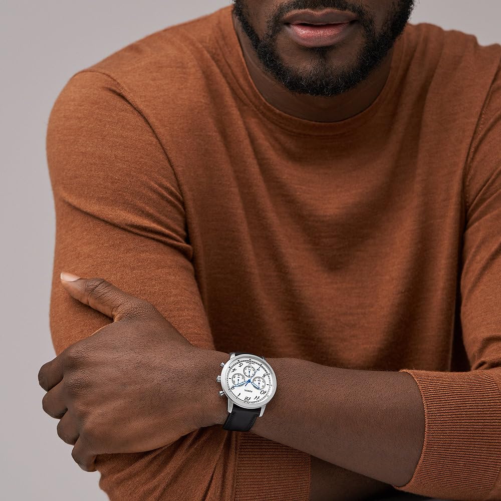 Fossil Neutra de hombre correa de cuero – FS6023