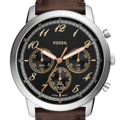 Fossil Neutra de caballero correa de cuero – FS6024