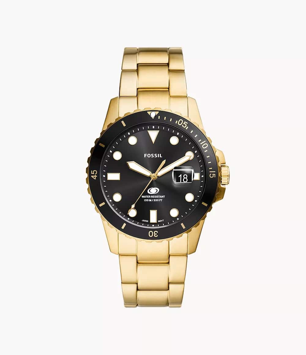 Fossil Blue Dive para hombre pulsera de acero – FS6035