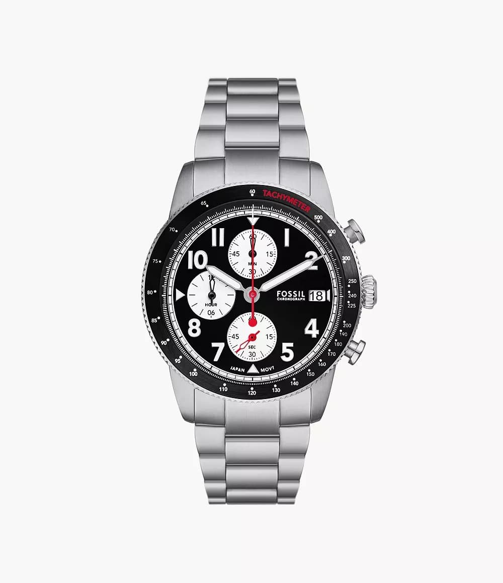 Fossil Sport Tourer para caballero pulsera de metal – FS6045
