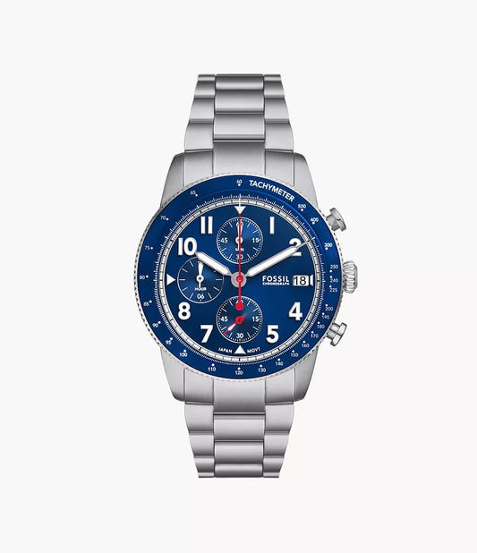 Fossil Sport Tourer para hombre pulsera de acero inoxidable – FS6047