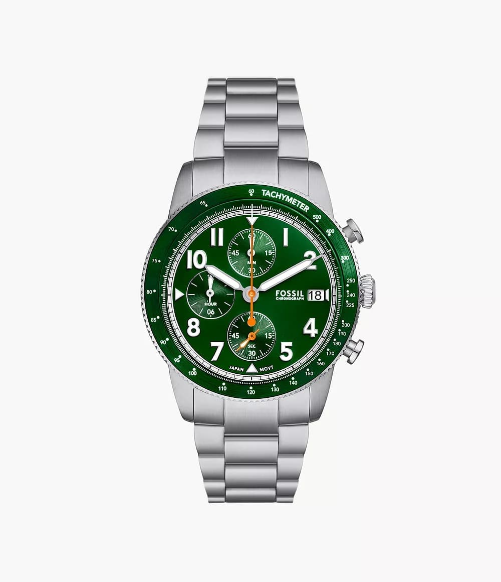 Fossil Sport Tourer para hombre pulsera metálica – FS6048