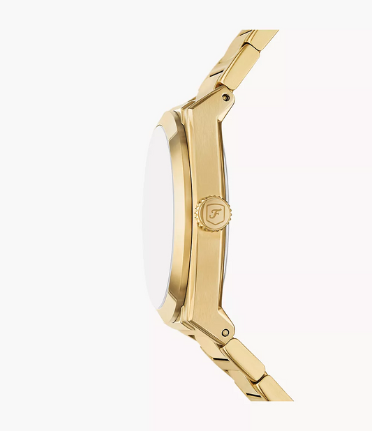 Fossil Everett de caballero correa de metal – FS6090