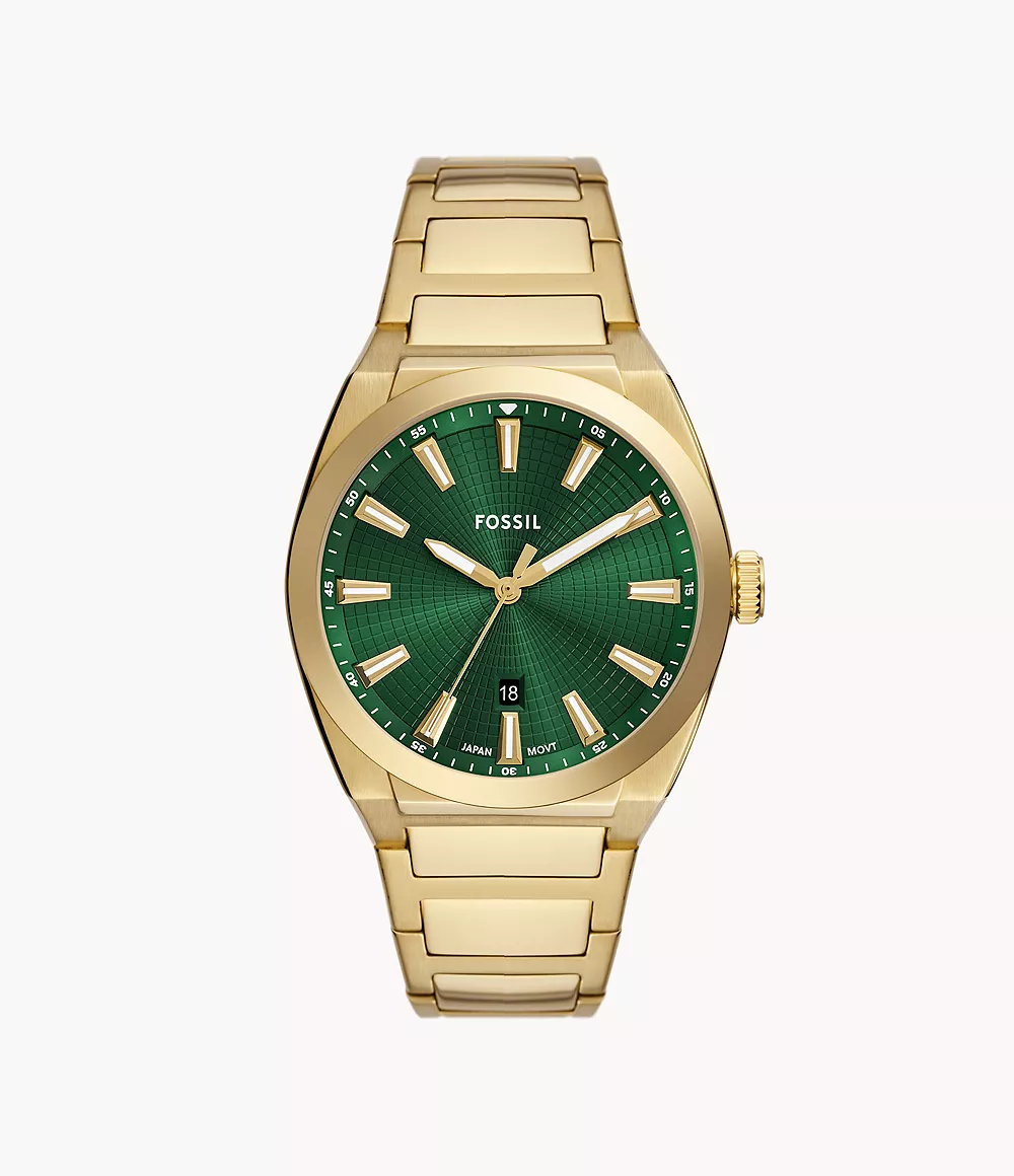 Fossil Everett de caballero correa de metal – FS6090