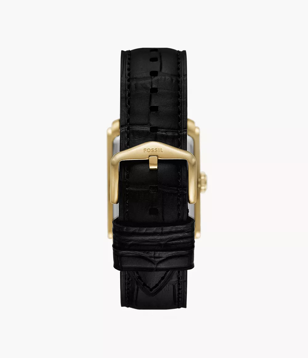 Fossil Carraway de caballero pulsera de cuero – FS6091