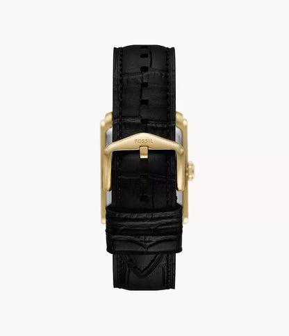 Fossil Carraway de caballero pulsera de cuero – FS6091