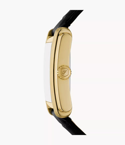 Fossil Carraway de caballero pulsera de cuero – FS6091