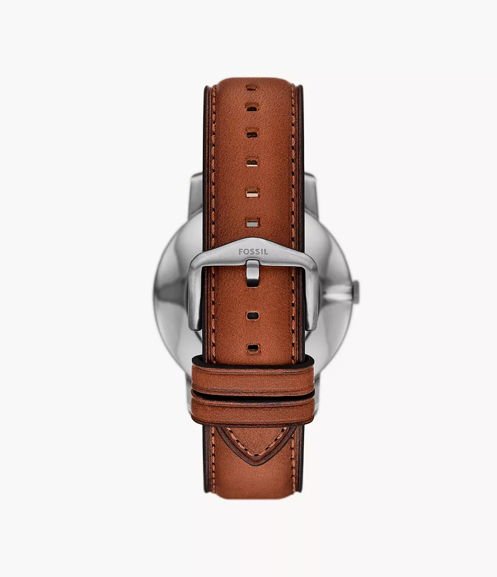 Fossil Minimalist de hombre correa de cuero – FS6094