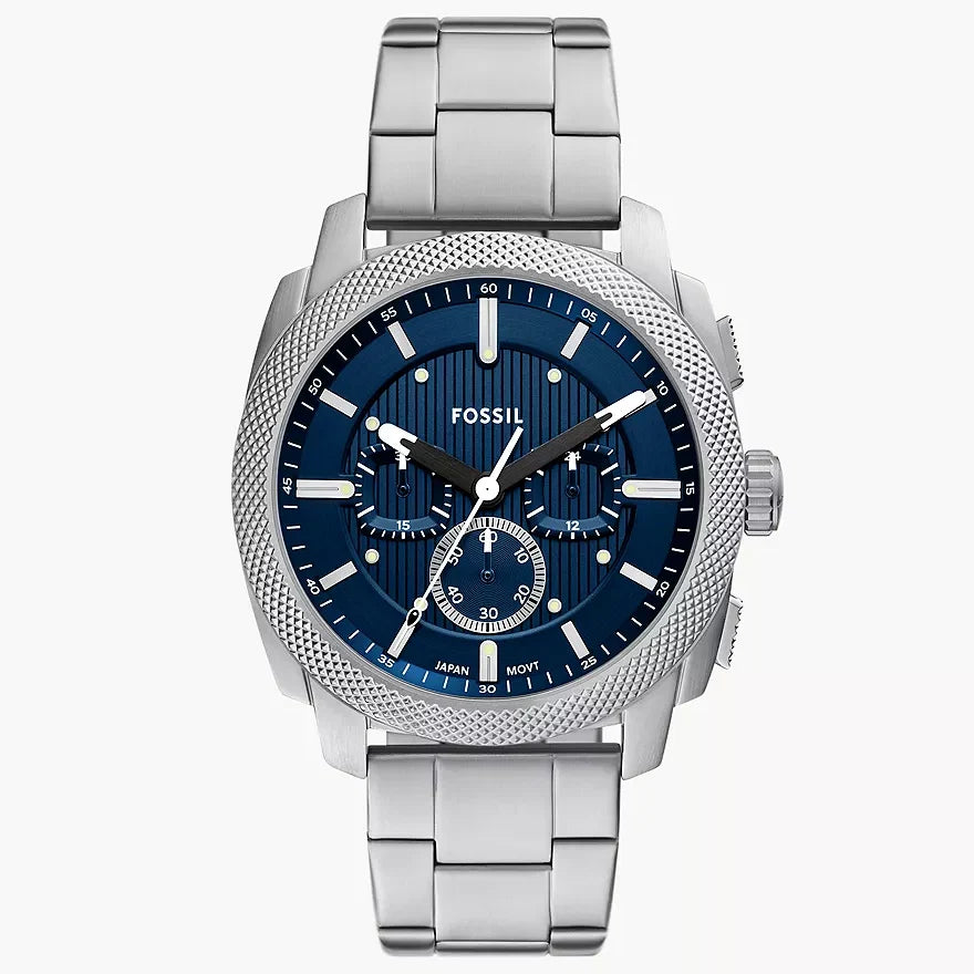 Fossil Machine de hombre pulsera de metal 44mm – FS6096