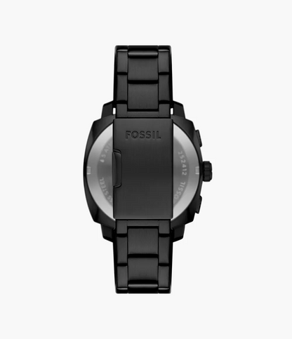 Fossil Machine de hombre correa de metal – FS6097