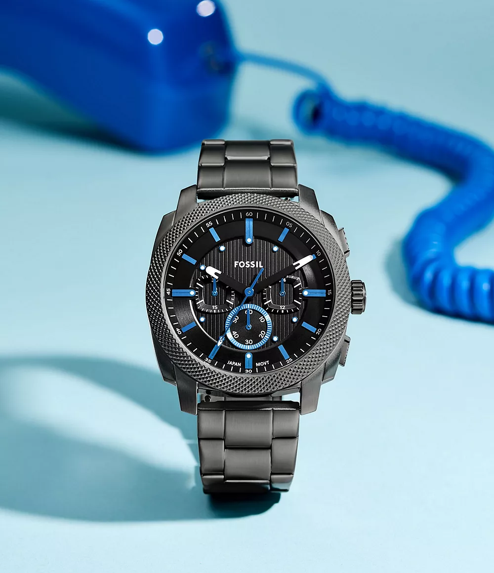 Fossil Machine Chronograph de hombre correa de metal – FS6098
