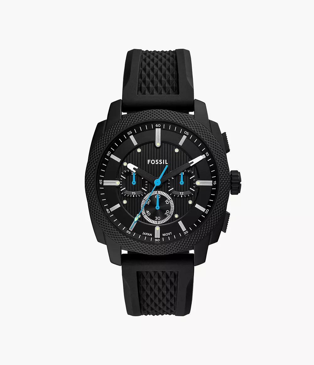 Fossil Machine de caballero correa de resina – FS6099