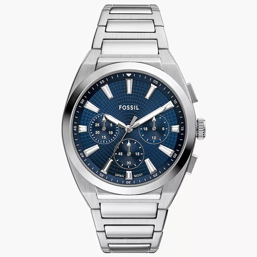 Fossil Everett de caballero correa de metal 44mm – FS6104