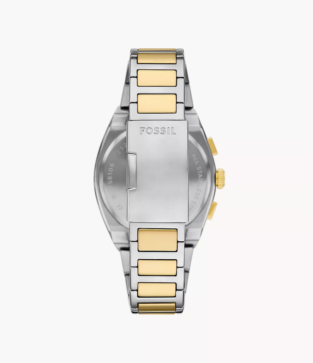Fossil Everett de hombre correa de metal – FS6106