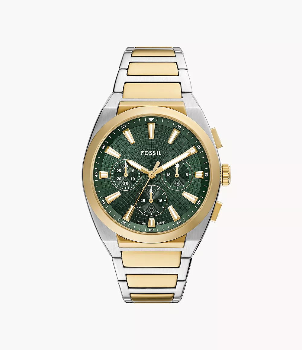 Fossil Everett de hombre correa de metal – FS6106