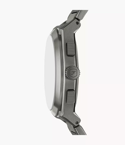Fossil Everett Smoke de hombre banda de metal 44 mm – FS6107