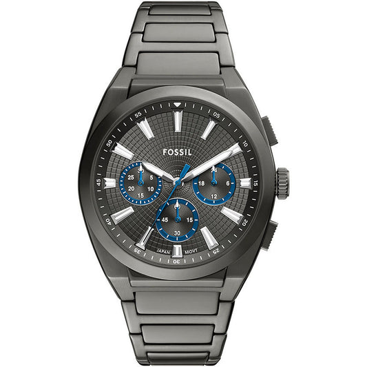 Fossil Everett Smoke de hombre banda de metal 44 mm – FS6107