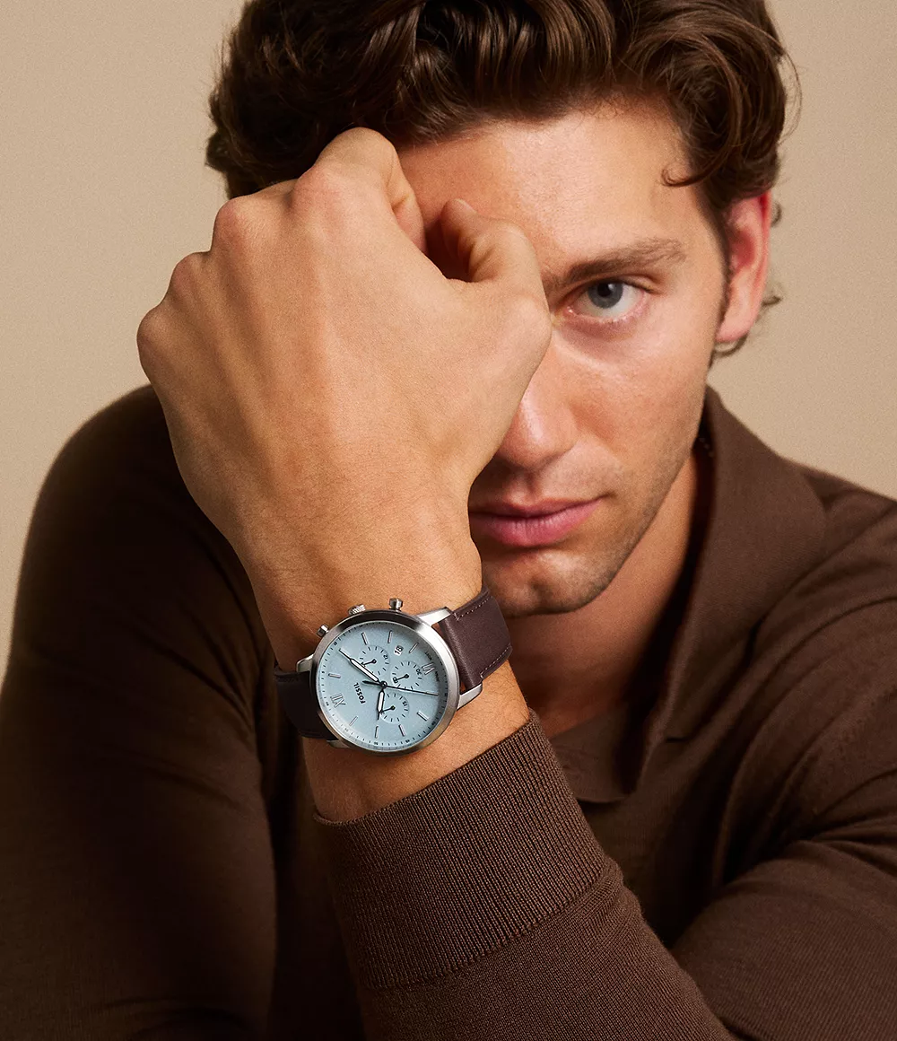 Fossil Neutra de hombre correa de cuero – FS6109