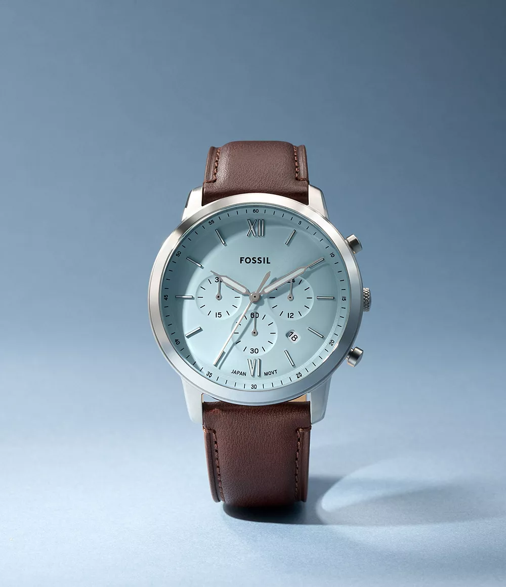 Fossil Neutra de hombre correa de cuero – FS6109