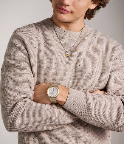 Fossil Neutra de hombre correa de acero inoxidable 44 mm – FS6112