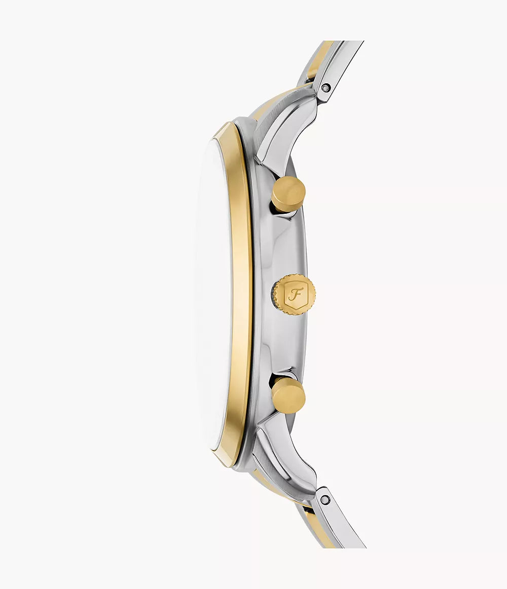 Fossil Neutra de hombre correa de acero inoxidable 44 mm – FS6112