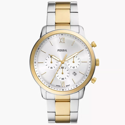 Fossil Neutra de hombre correa de acero inoxidable 44 mm – FS6112
