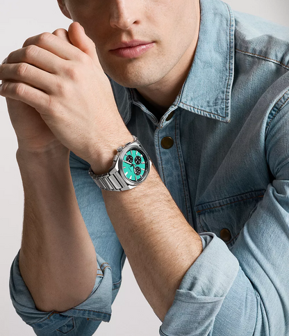 Fossil Everett de hombre correa de metal – FS6117