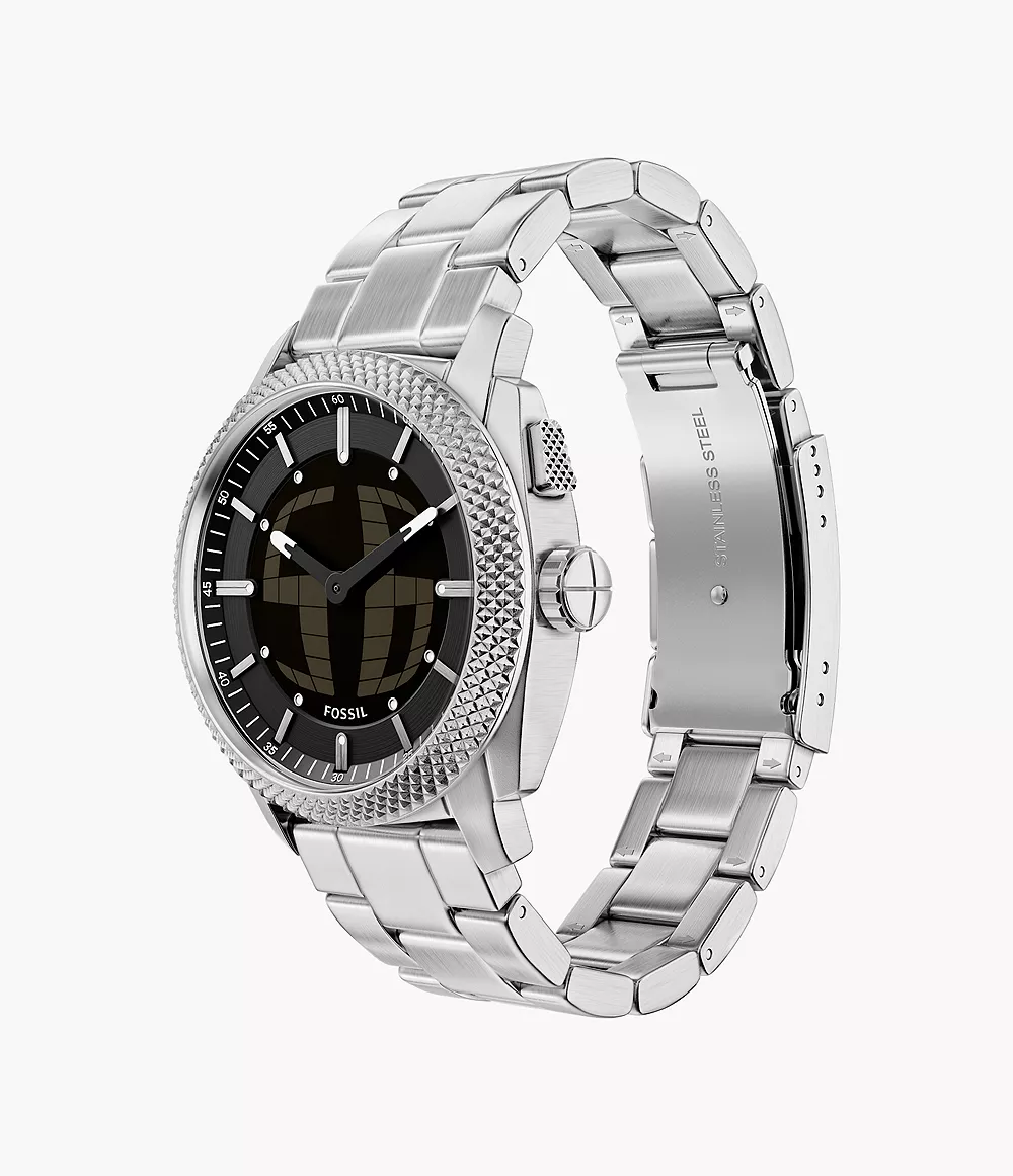 Fossil Machine de hombre pulsera de metal – FS6155