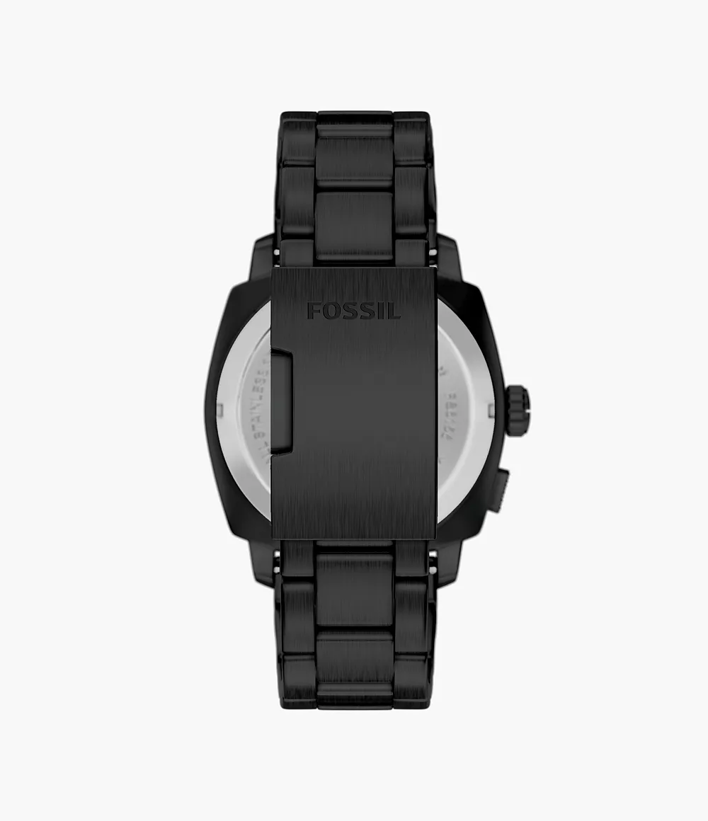 Fossil Machine de hombre correa de metal – FS6156