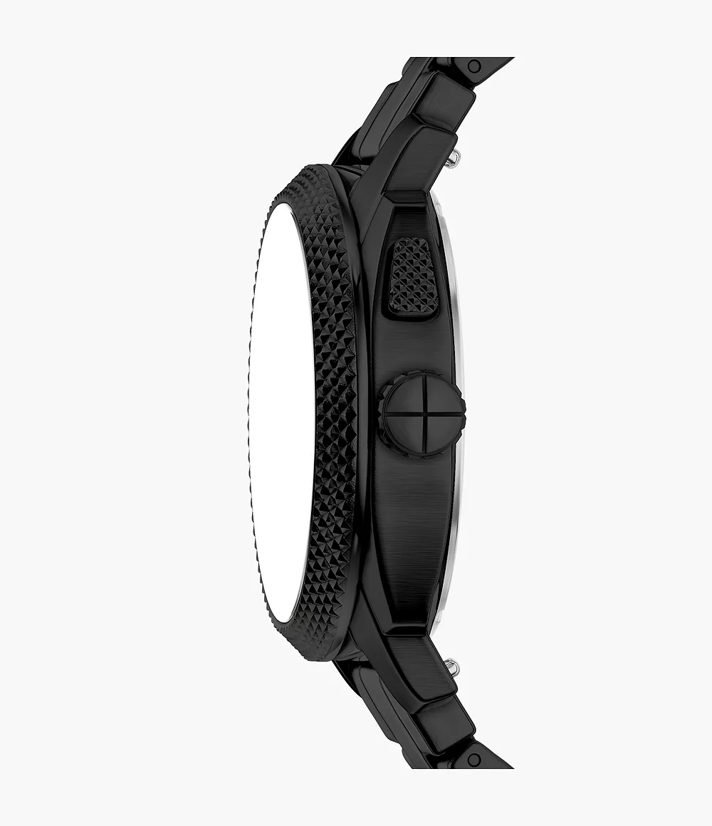 Fossil Machine de hombre correa de metal – FS6156