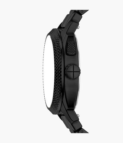 Fossil Machine de hombre correa de metal – FS6156