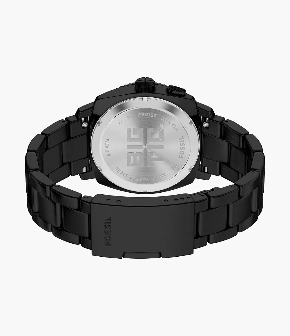 Fossil Machine de hombre correa de metal – FS6156