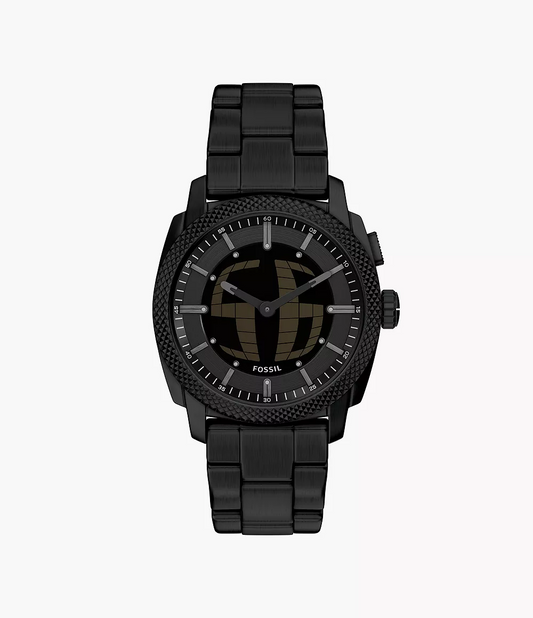 Fossil Machine de hombre correa de metal – FS6156
