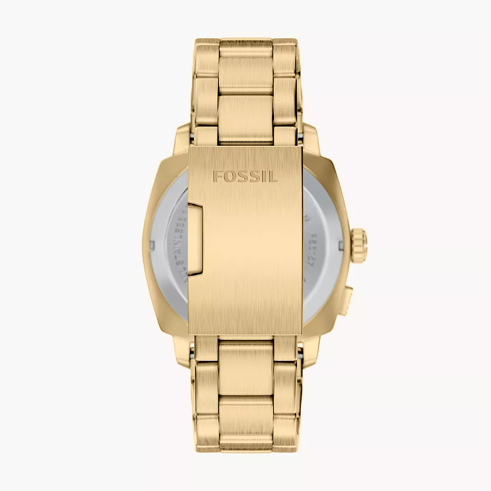 Fossil Machine de hombre correa de metal – FS6157