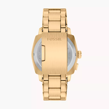 Fossil Machine de hombre correa de metal – FS6157