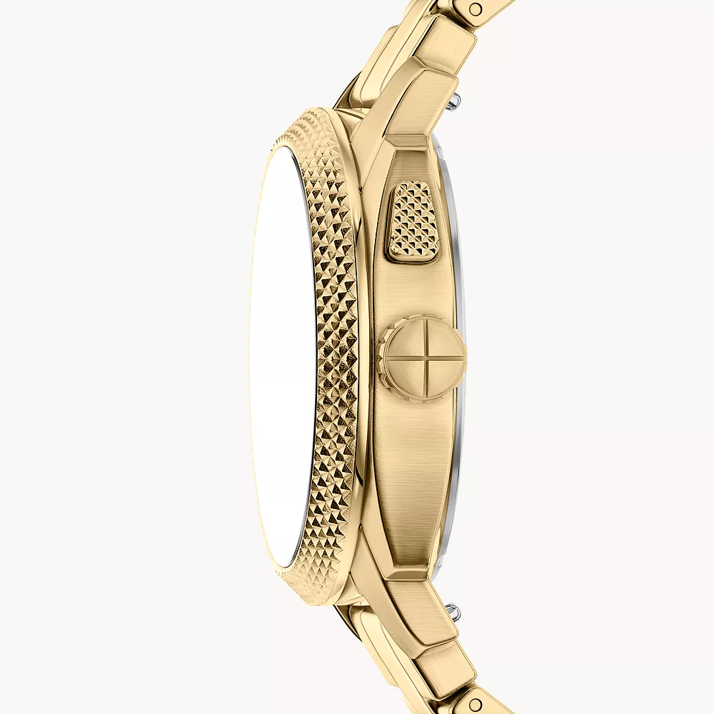 Fossil Machine de hombre correa de metal – FS6157