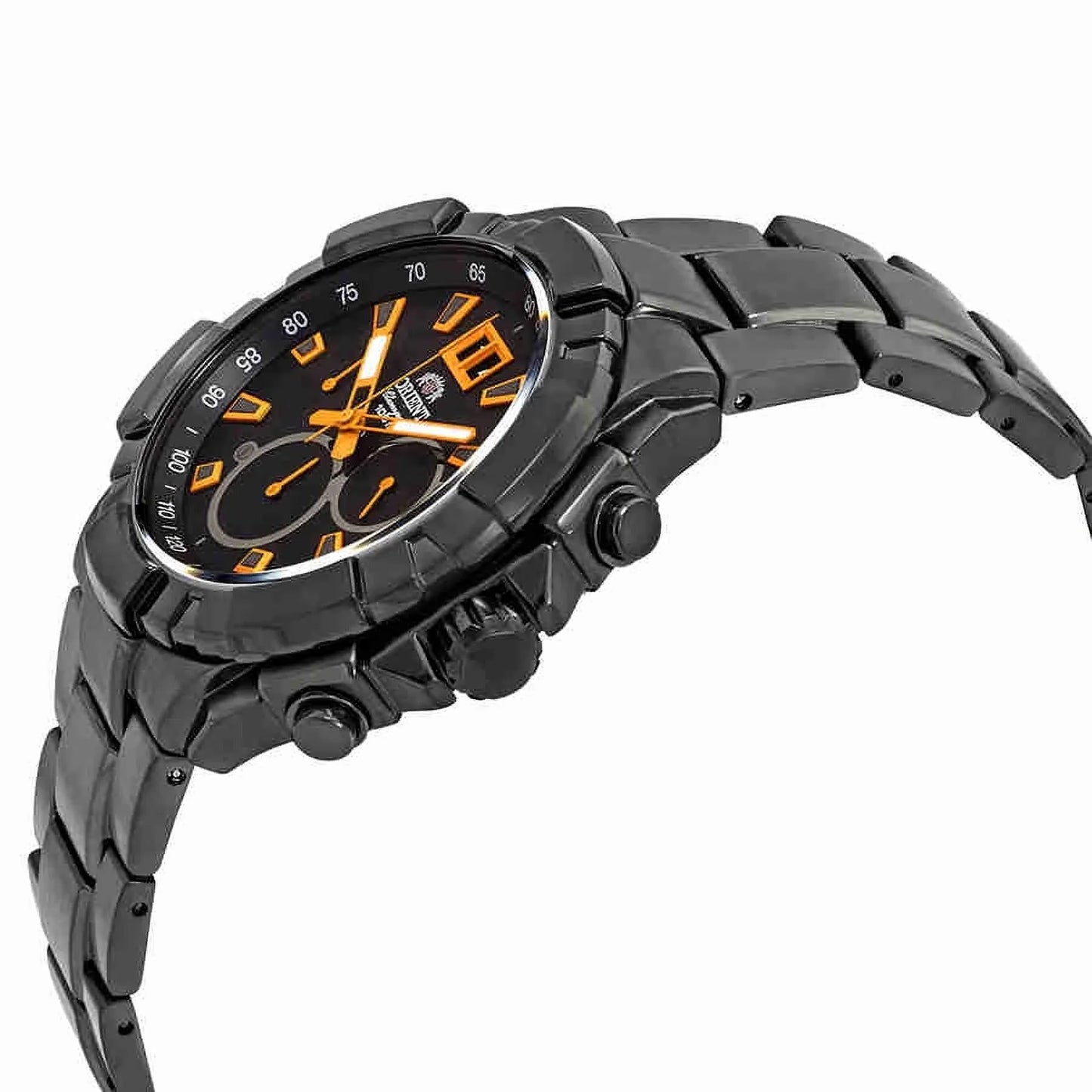 Orient para caballero pulsera de acero inoxidable – FTV00006B