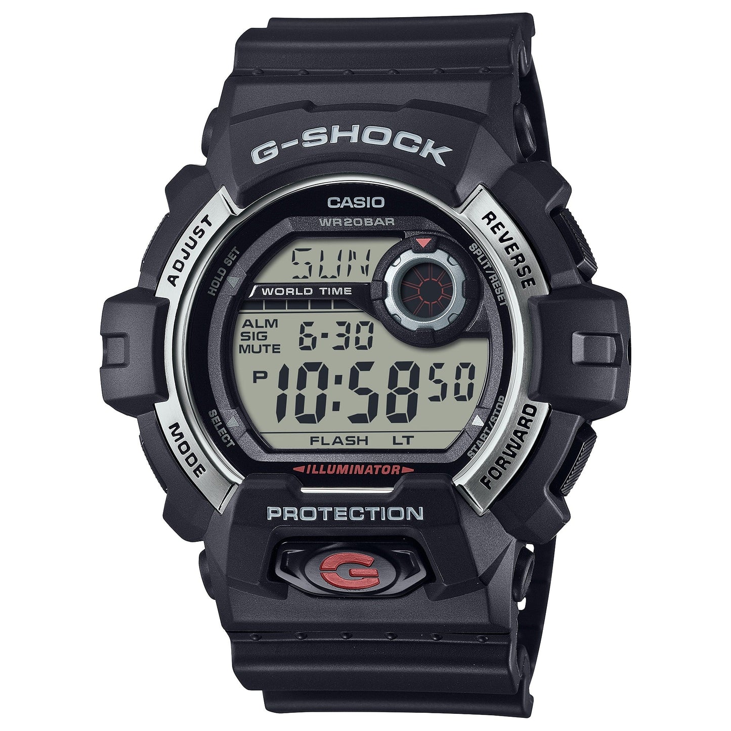 G-Shock para caballero pulsera de caucho – G-8900S-1