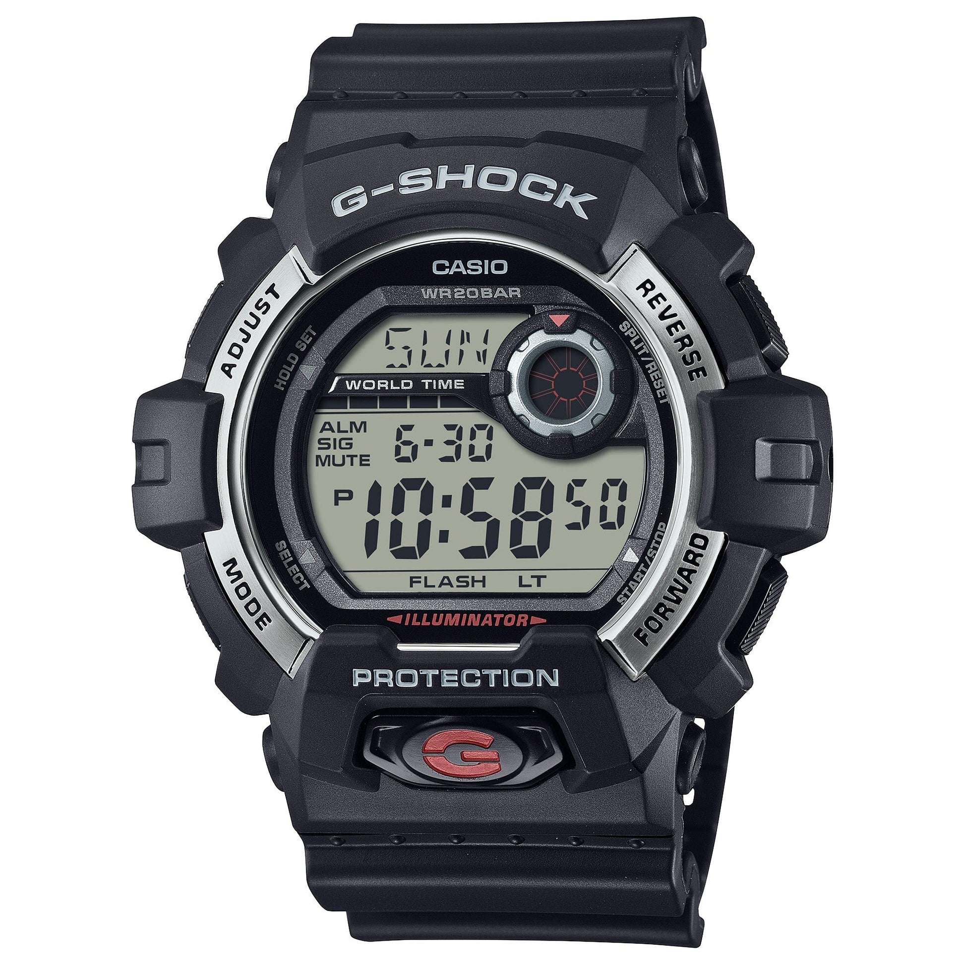 G-Shock para caballero pulsera de caucho – G-8900S-1