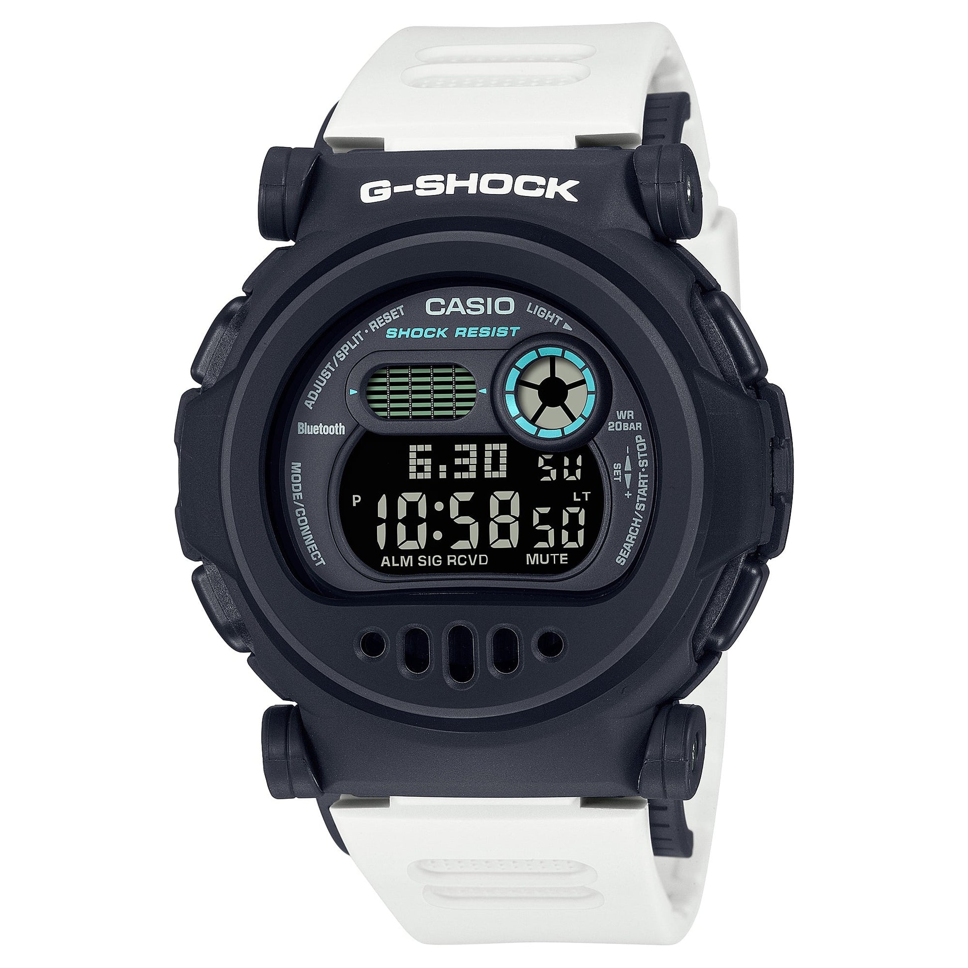 G-Shock Digital de Caucho para Hombre con Bisel Intercambiable con Bluetooth – G-B001SF-7