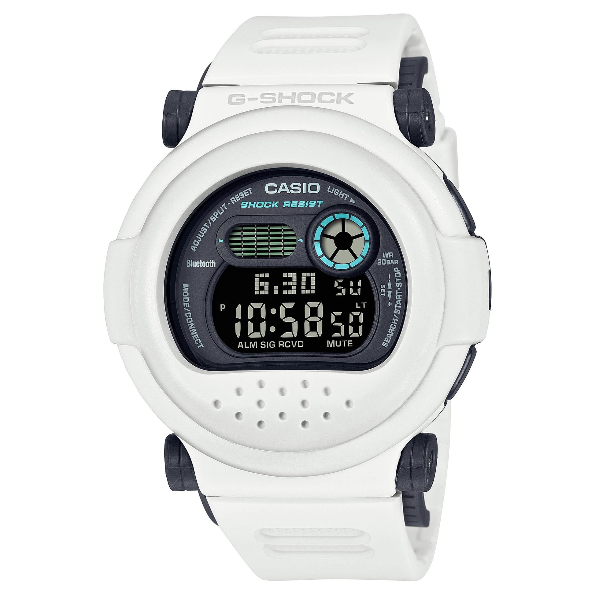 G-Shock Digital de Caucho para Hombre con Bisel Intercambiable con Bluetooth – G-B001SF-7