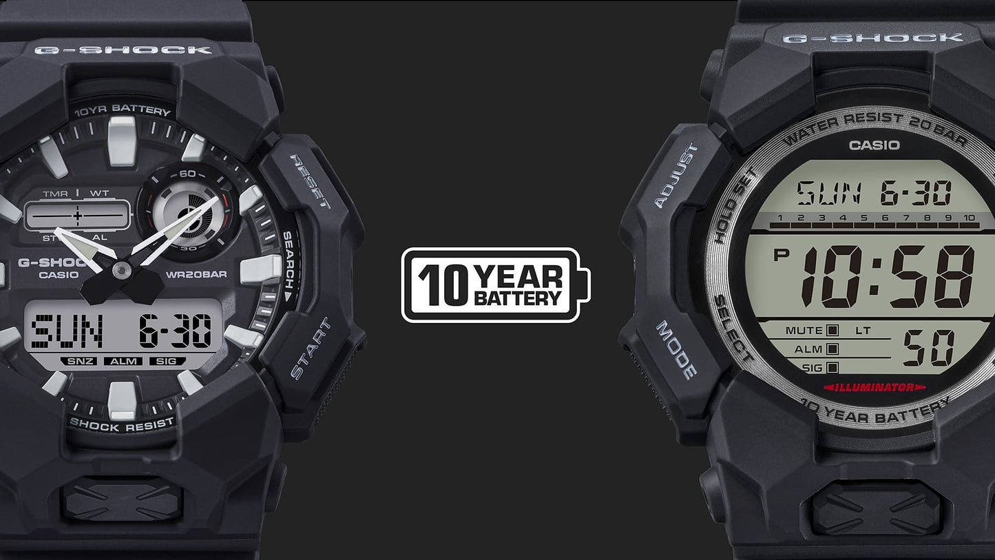 G-Shock para hombre pulsera de caucho – GA-010-1A