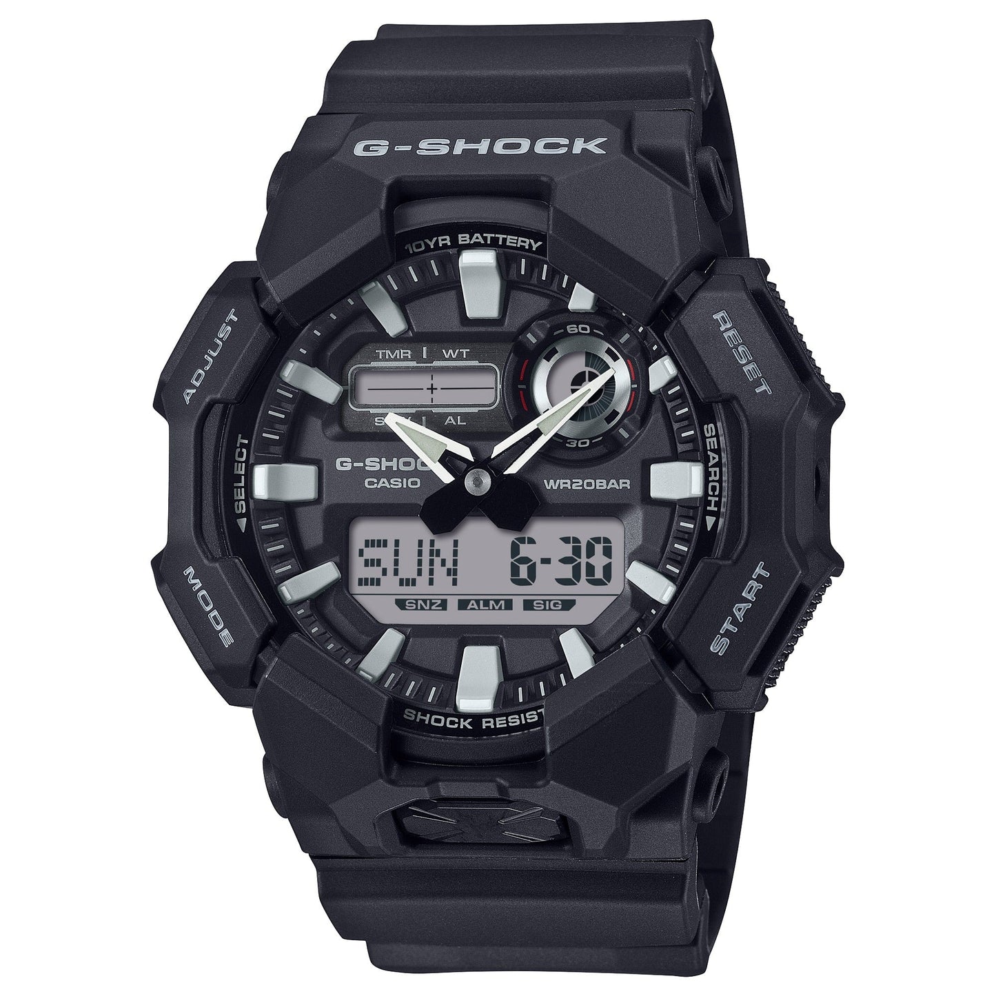 G-Shock para hombre pulsera de caucho – GA-010-1A