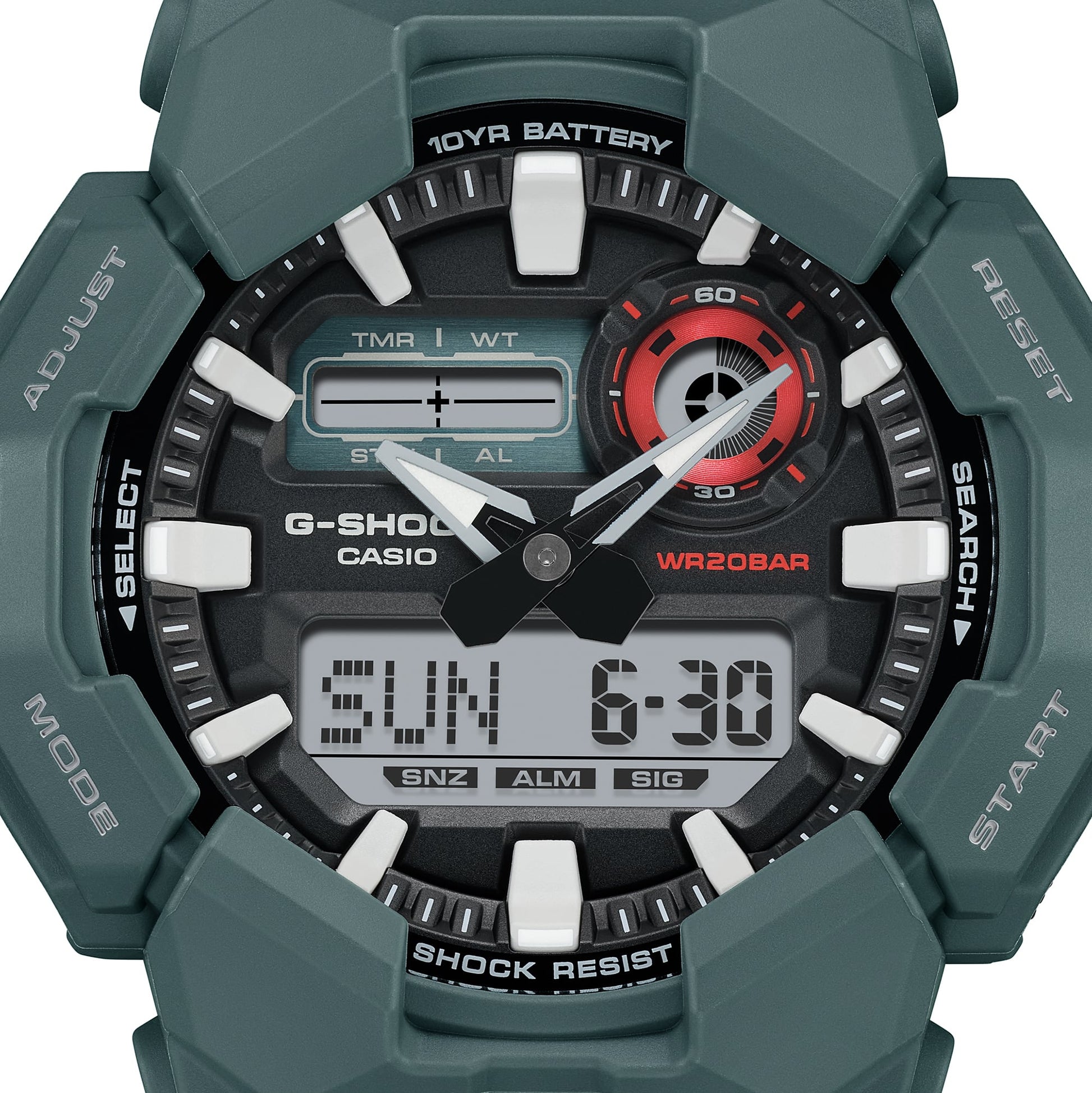 G-Shock para caballero pulsera de resina sport – GA-010-2A