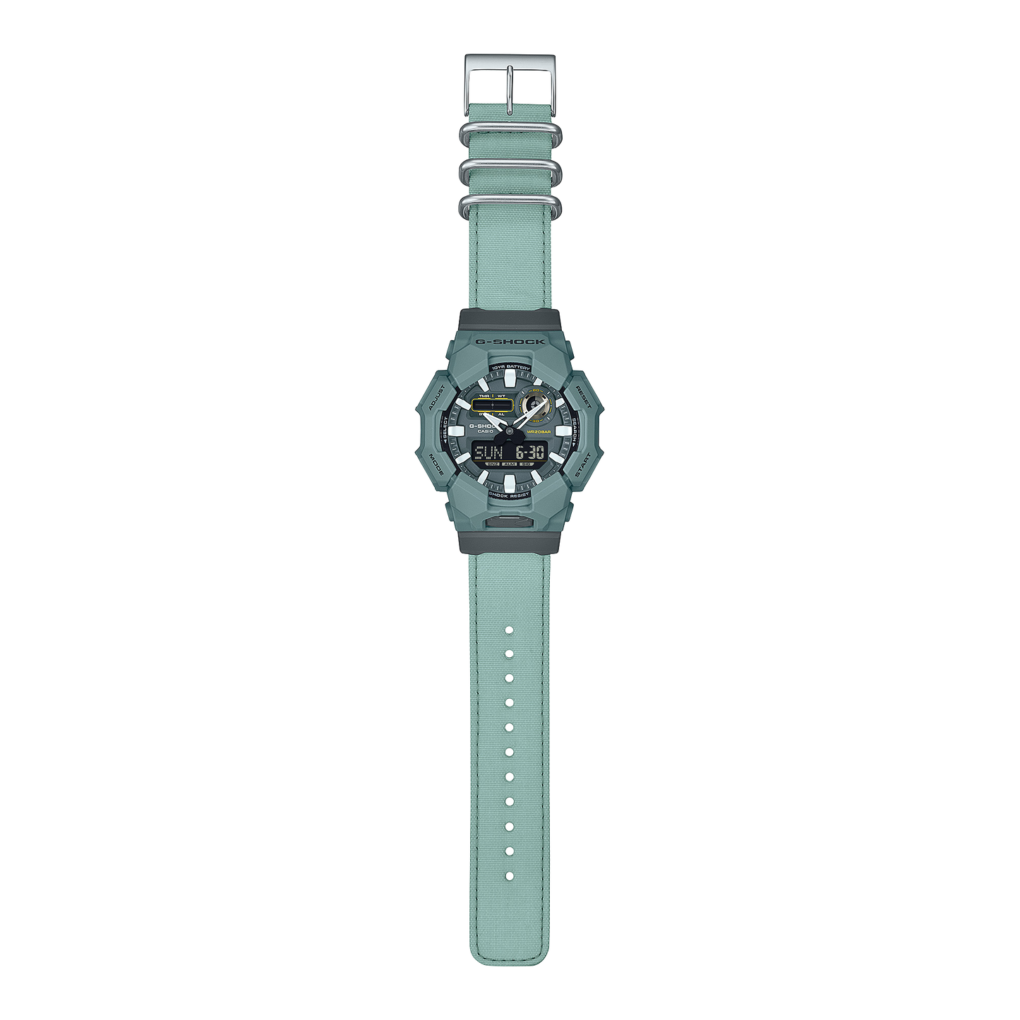 G-Shock de hombre correa de tela 10 años de batería – GA-010CE-2A