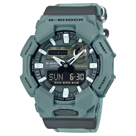 G-Shock de hombre correa de tela 10 años de batería – GA-010CE-2A